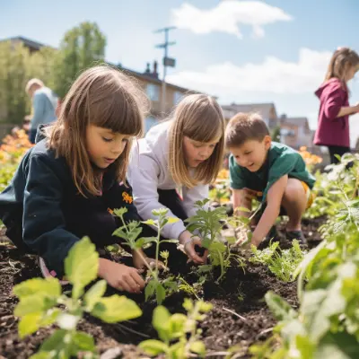 School Children In Canada